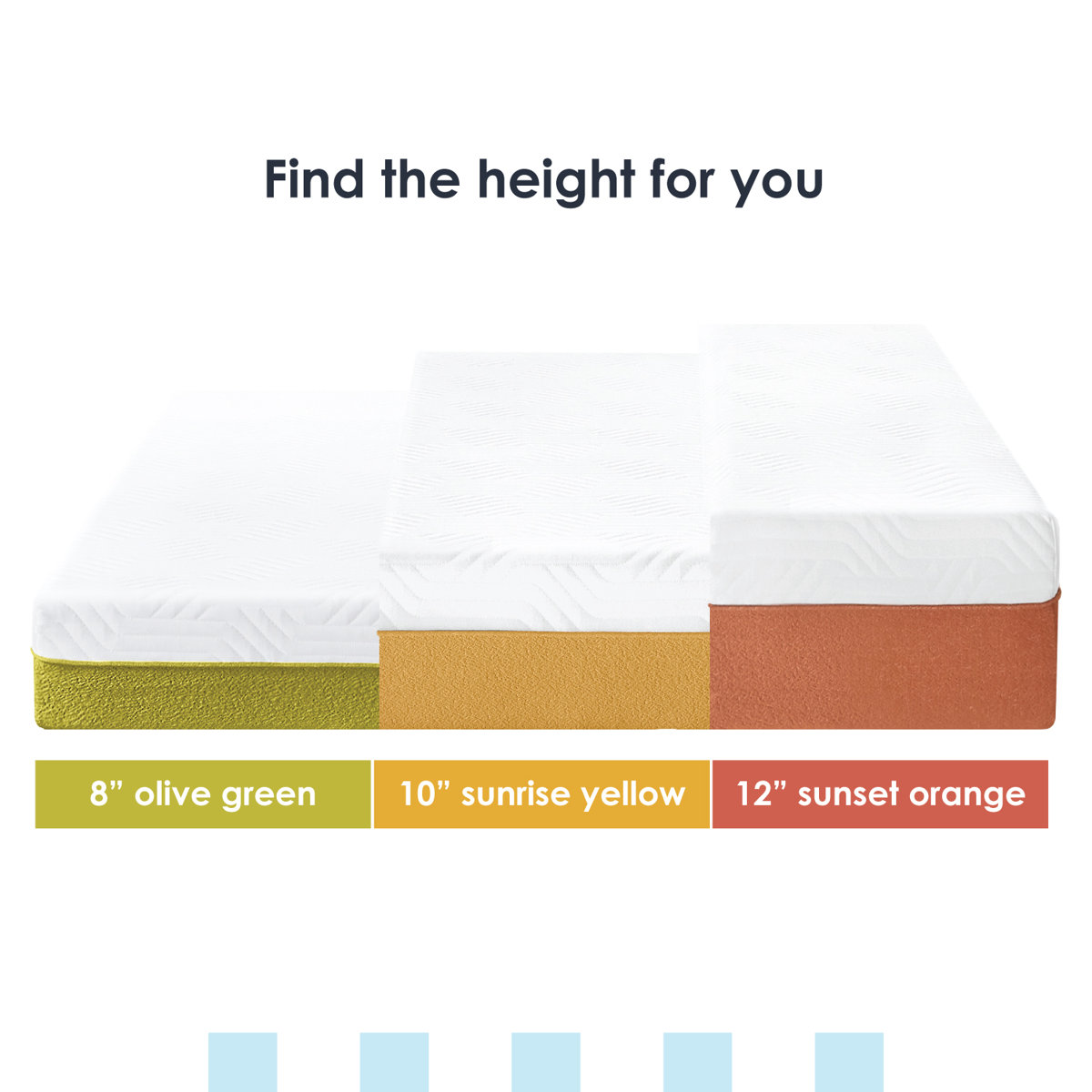 Mellow Lagom 10" Medium Hybrid Mattress & Reviews Wayfair